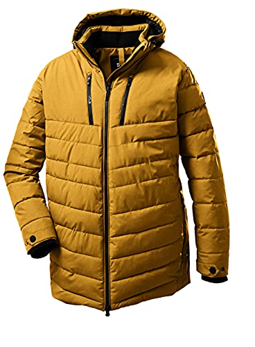 STOY Męska kurtka pikowana St. 8 Mn Qltd Jckt z odpinanym kapturem – duże rozmiary żółty żółty 3XL Große Größen Tall
