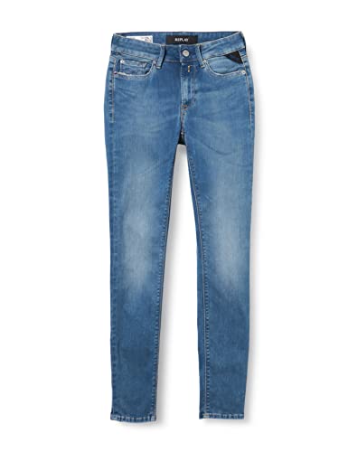 Replay Dżinsy damskie Luzien, 0093 Medium Blue, 23W / 32L