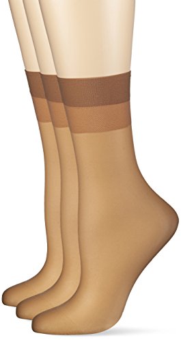 Hudson Skarpety damskie (opakowanie 3 szt.), Makijaż, 35-38 EU