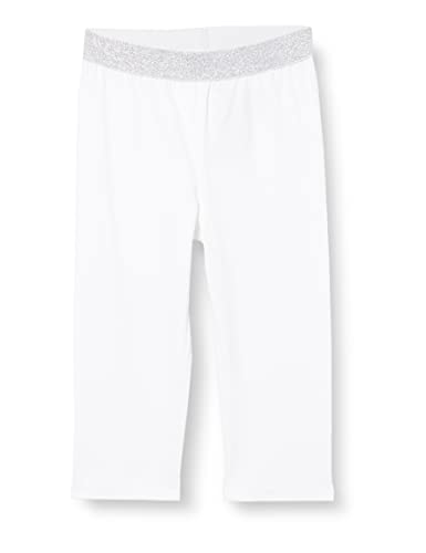 s.Oliver Legginsy Capri Junior Girl's Capri, biały, 116 cm