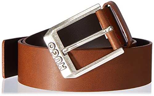 HUGO Męski pasek Gelio-C_Sz40, średni brąz 210, 80