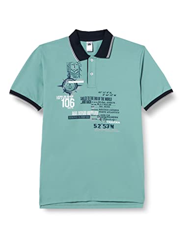 Trigema Męska koszulka polo, trawa morska., 3XL