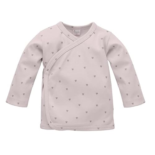 Pinokio Kurtka dziecięca Hello, 100% bawełna, różowa z sercami, dziewczęta 50-68 (56), Pink Heart, 56 cm