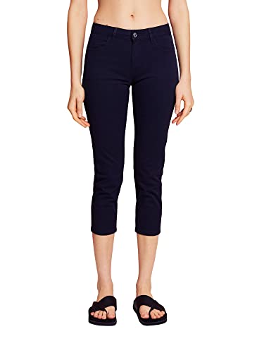 ESPRIT Damskie spodnie 043EE1B316, 400/NAVY, 29, 400/granatowy., 29W / 24L