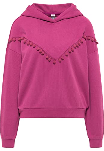 aleva Damska bluza z kapturem 19020025-AL04, różowa, L, Rosa, L