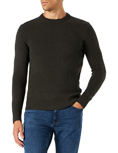 Schott NYC sweter męski, Ciemny khaki, S