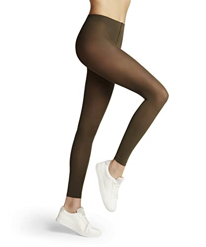 FALKE Kobiety Legginsy Pure Matt 50 DEN W LE Półprzezroczyste 50 Den Trwałe półprzezroczyste jednokolorowe 1 Sztuka, Zielony (Khaki 7826), M-L