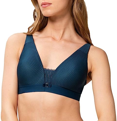 Triumph Women's Aura Spotlight N biustonosz, niebieski (smoky blue), 85D