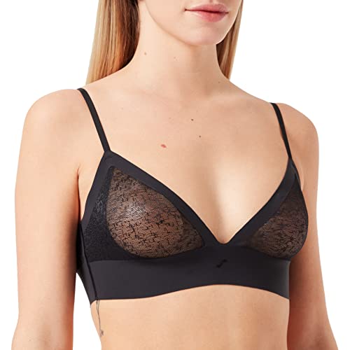 S by Sloggi Damski biustonosz Superb Soft Bra, Czarny, XS