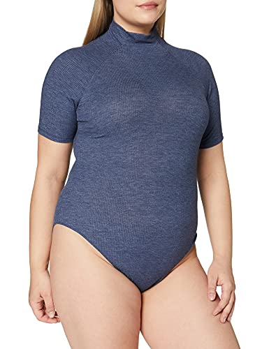 G-STAR RAW Melam Slim Body Topy damskie, Wielobarwny (Servant Blue Htr D16272-a872-b239), M