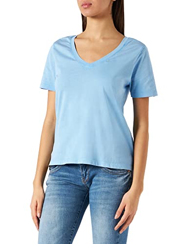 JdY Damska koszulka JDYFAROCK S/S z dekoltem w serek JRS NOOS T-shirt, Della Robbia Blue, XL