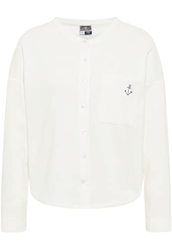 DreiMaster Bluza damska 35426382, biały (wollweiss), XL