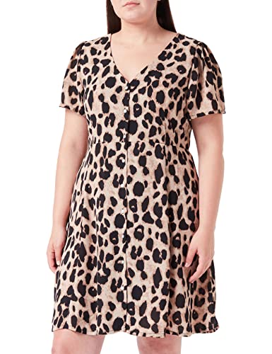 Bestseller A/S Damska sukienka ONLSONJA S/S NOOS PTM, Tofu/AOP:Ly Leo, 34, tofu/aop:ly leo, 34