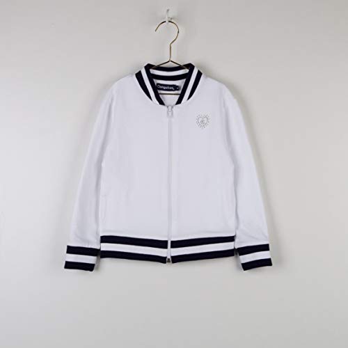 Conguitos Lekka kurtka sportowa dla dziewczynek, biała, normalna