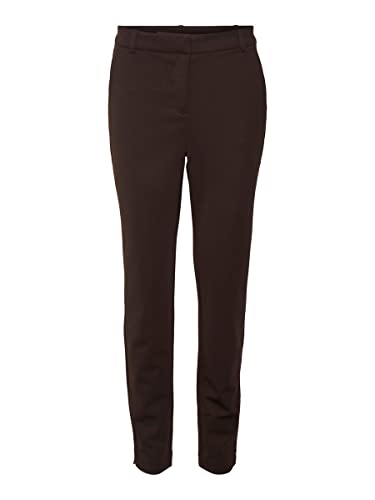 VERO MODA Damskie spodnie VVMLUCCALILITH MR Jersey Noos, Coffee Bean, M/32