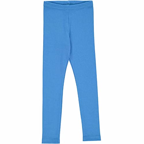 Fred's World by Green Cotton Dziewczęce legginsy Alfa Rib, Happy Blue, 140 cm (Szczupły)