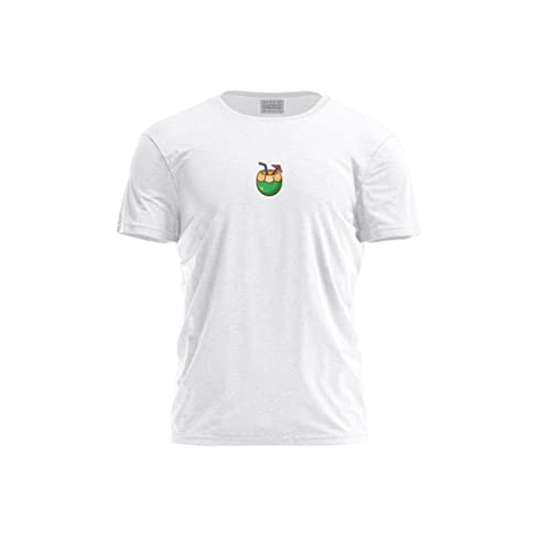 Bona Basics T-shirt męski, biały, M