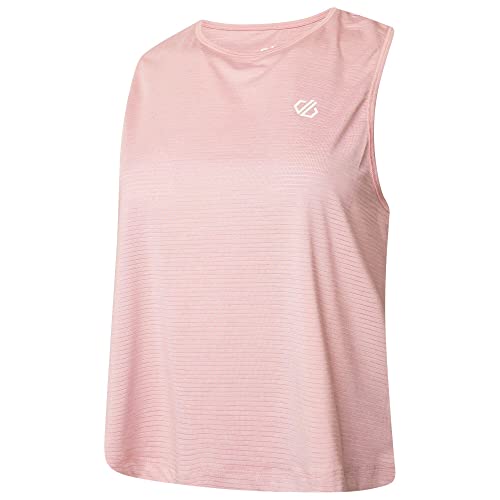 Dare 2b Damska medytacja Crop Top T-shirt, puder Różowy, 8