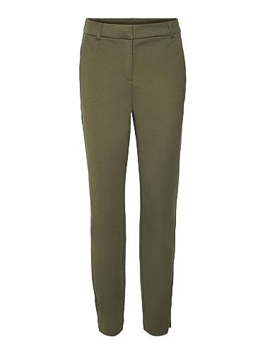 VERO MODA Damskie spodnie Vmluccalilith Mr Jersey Pant Noos, zielony (Ivy Green), (XS) W / 34L