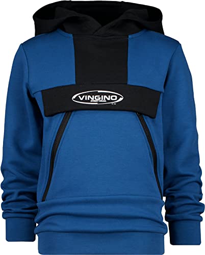 Vingino Bluza chłopięca Nerry, niebieski (Ultra Blue), 140 cm