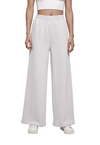 Urban Classics Damskie spodnie treningowe Straight Pin Tuck Sweat Pants, Softlilac, M