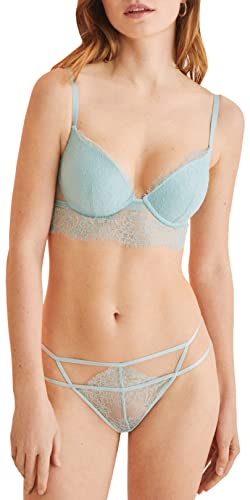 Women'secret Biustonosz Push Up, Zielony, 100B
