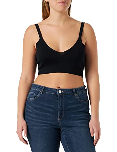 Pinko Damska kamizelka Mediani Top Punto Milano Tecni, Z99_nero limuzyna, XXS