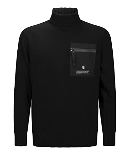 Invicta Sweter męski z golfem, 7, XXL
