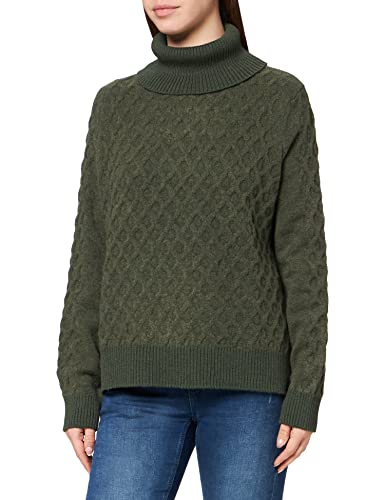 G-STAR RAW Damski sweter z dekoltem w kształcie żółwia, Wielobarwny (Cavalry Htr C928-c799), L