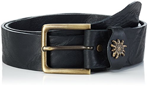 Werner Trachten Pasek do stroju ludowego, uniseks, Czarny (czarny 300), 115