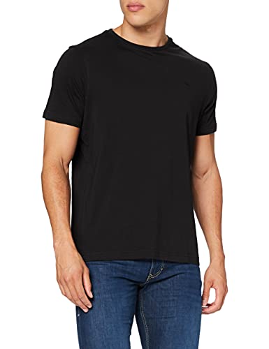 LERROS T-shirt męski z okrągłym dekoltem, czarny (Black 290), XXL