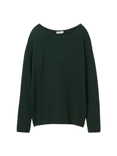 TOM TAILOR Sweter damski, 10771 - Dark Pine Green, XS