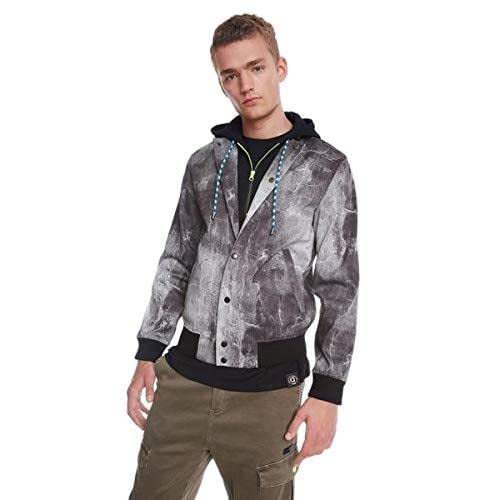 Desigual Damska kurtka 20SMEW432000XXL, czarna, XL (DE)