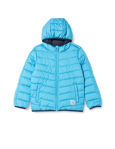 s.Oliver Junior Steppjacke Kurtka Wyściełana, Blue Green, 122 Chłopcy, BLUE Zielony, 122