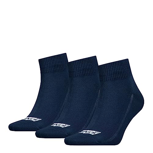 Levi's Unisex Quarter (zestaw 3 szt.), grantowy, 39-42 EU