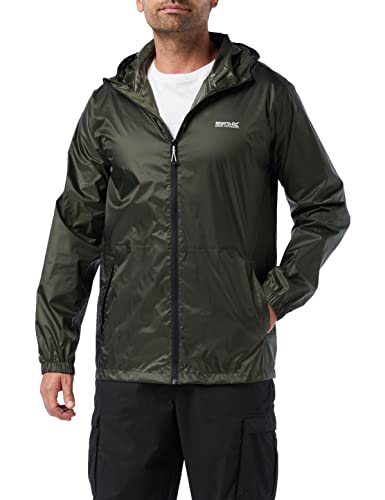 Regatta Męska kurtka Pack-It III wodoodporna Packaway, Ciemne khaki, XS