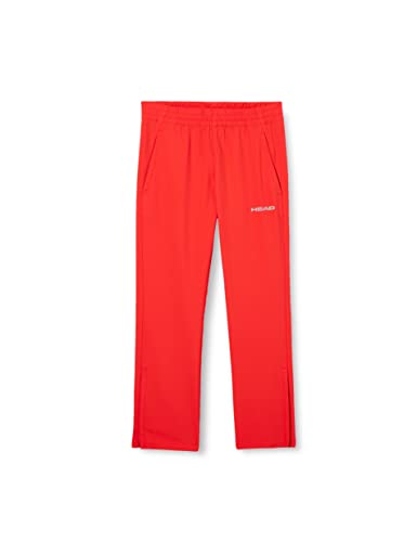 HEAD Club Pants G Dziewczęca odzież tenisowa, Czerwona, S