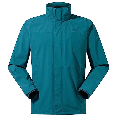 Berghaus Męska kurtka Hillwalker Interactive Shell, Głęboki ocean, XXL