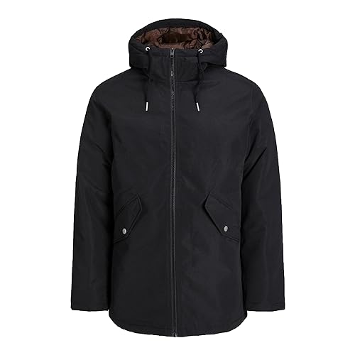 Bestseller A/S Jjloop męska kurtka parka, Schwarz, XL
