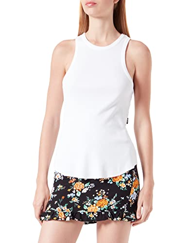 Replay Damska koszulka na ramiączkach W3003, 001 biała, M, 001 White, M