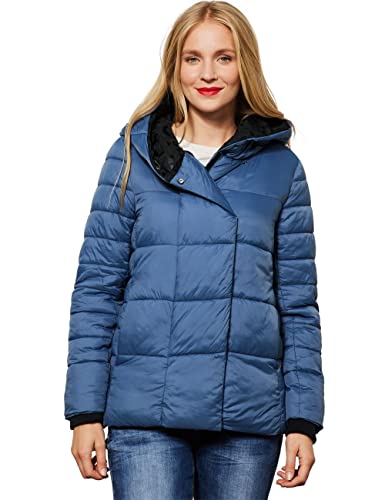 Street One Damska kurtka zimowa A201723, Stormy Blue, 34, niebieski (Stormy Blue)