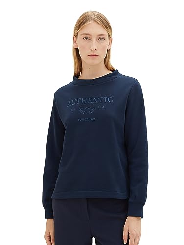 TOM TAILOR Bluza damska, 10668 - Sky Captain Blue, L