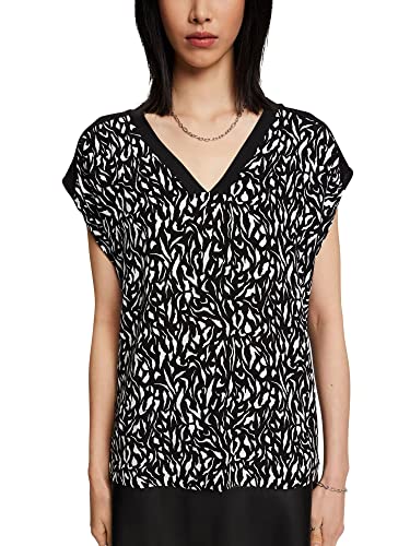 ESPRIT Collection Koszulka damska, 003/Black 3, XS