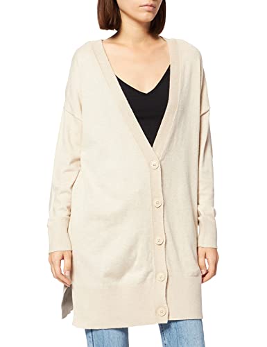 ONLY Damski sweter Onlcozy L/S Button Cs KNT Cardigan, Kamień pumice Stone/Szczegóły: w melanż, M