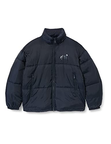 Armani Exchange Męska kurtka Sustainable, Key Look, Zipper Jacket, Navy, Extra Small, grantowy, XS