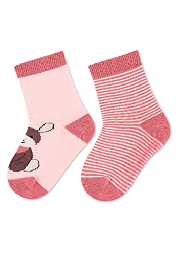 Sterntaler Unisex dziecięce skarpety GOTS FLI Air Dp Emmi Girl, Rosa, 22