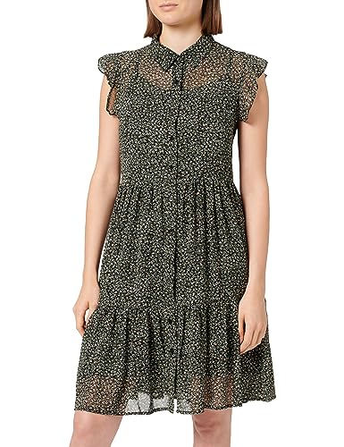 TILDEN Damska sukienka bluzkowa 37230931, czarna, wielokolorowa, XL, czarny wielokolorowy, XL