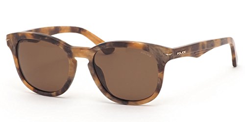 Police Unisex SPL355 okulary przeciwsłoneczne, jasne, 51, Tortoiseshell, 51