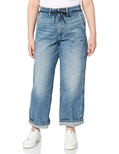 G-STAR RAW Lintell High Dad dżinsy damskie, Niebieski (Faded Tide D17196-c779-c460), 27W / 30L