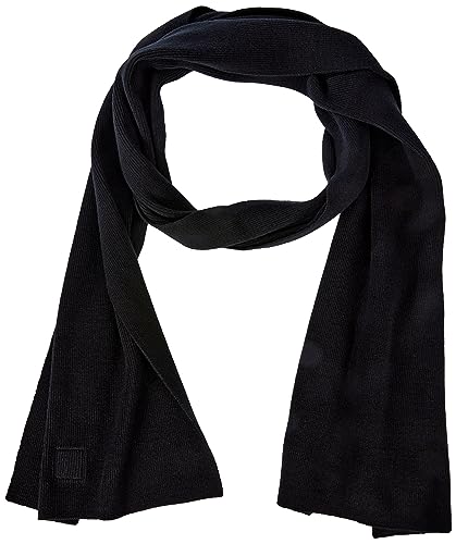 TOM TAILOR Denim Męski szalik zimowy Basic, 29999-czarny, jeden rozmiar